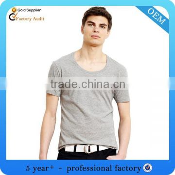 scoop neck t shirt for men