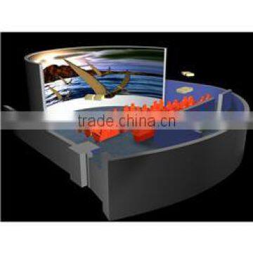 HOT curved screen 6D cinema