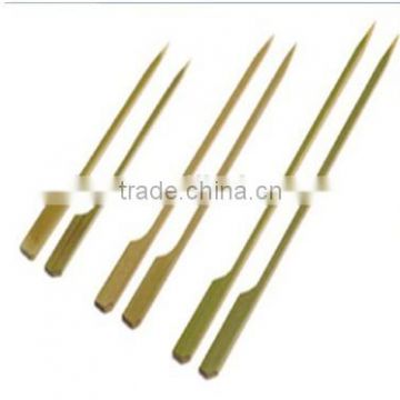 special bamboo paddle skewers with handle