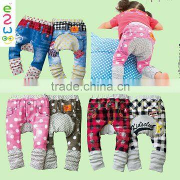 Wholesale 2015 Cotton Lovely Pattern Baby Pants, Baby Garment