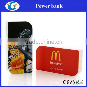 2000mAh High Density Li-polymer Battery Full Color Printing Power Bank photo-6