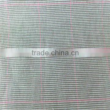 yarn dyed cotton spandex fabric stripe plaid pattern fabric trousers fabric dural