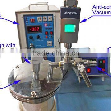 Vacuum induction melting system with quartz tube/melting furnace