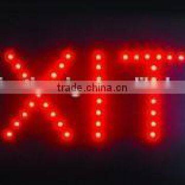 China Customed Exit Letters Led Brighting Signboards