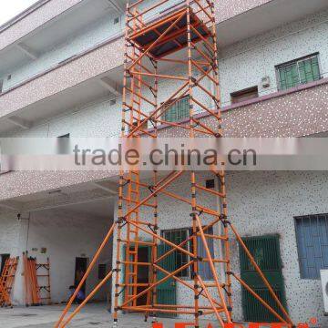 Mobile Fiberglass Scaffolding Supplier guangzhou manufacturer with CE Certification