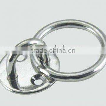 Stainless Steel Round Plate With Ring