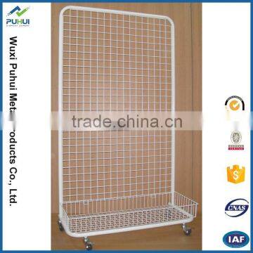 hot sale floor wire shelving racks standing