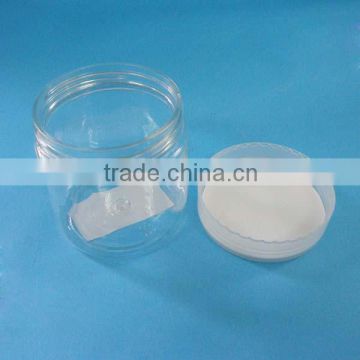 plastic jar150ml, cosmetic cream jar, PET plastic jar transparent with screw cap