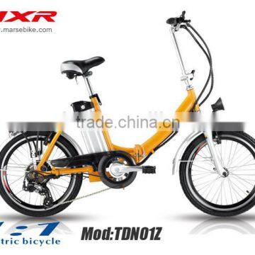 20' 250w 36v EN15194 SGS The Folding Electric Bicycle Pedal Assistant E-bike