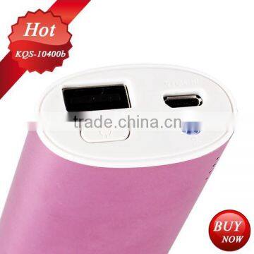 2014 New Design 10400mah 6800mah Portable Power Bank