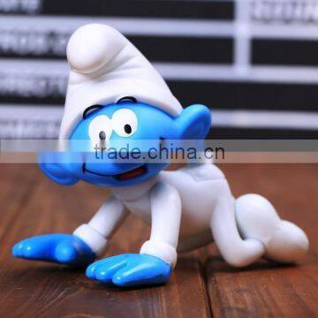 hot classic PVC bule elves action figure/oem design pvc cartoon character action figure/custom action figure China manufacturer