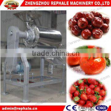 Fruit single channel pulping machine with SUS quality