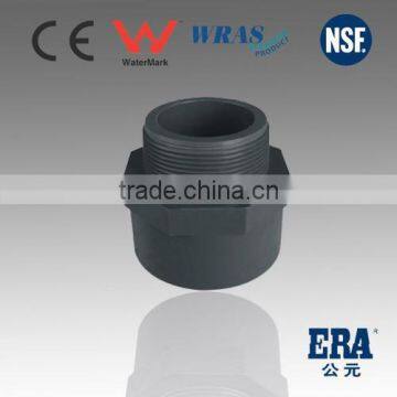 CE certificated DIN8063 PVC male adaptor