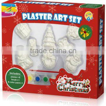 Christmas plaster magnet DIY paint set