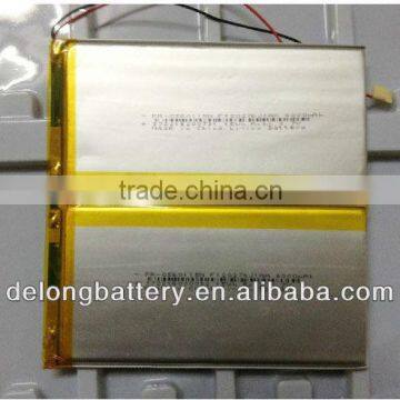 china manufacturer 7.4V 8000mAh tablet PC lithium polymer battery