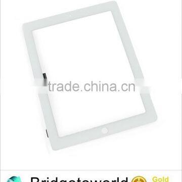 For iPad 4 Digitizer Screen Front Glass Panel Replacement