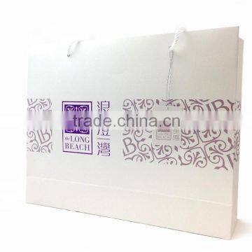 Luxury Printed Paper Shopping Bag with Rope Handle