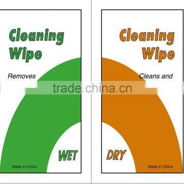 Dry and Wet Cleaning Wipes