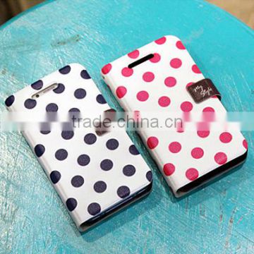 Mobile Accessories, Cellphone Cover Phone cover case Style Dot Diary Case