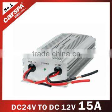 CNT series white type negative dc to dc booster converter 24V to 12V 15A (CNT2412-15)