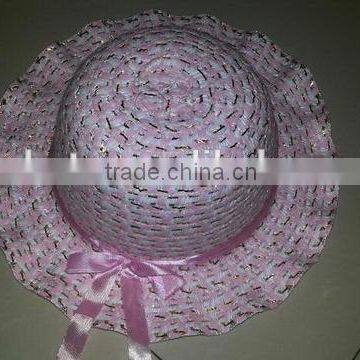 China good supplier hot-sale custom small beach children straw hat