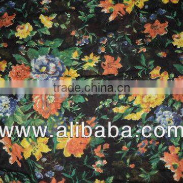 VOILE cotton FABRICS PRINTED READY TO USE JODHPURI PRINTS Floral prints Discharge Procean Rapid Indigo "100% cotton fabrics"