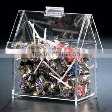 2014 clear acrylic beautiful candy display boxes with lid wholesale Acrylic Candy Box, Lucite Candy Box, Plexiglass Candy Box