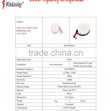 Ultra Clear Digital Audio Processor Sound System and Dolby Noise Reduction Technology CCTV Microphone GK-805A photo-6