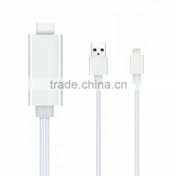Lightning Cable HDMI Adapter Miracast Dongle for Iphone photo-2