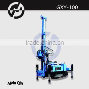 borewell drilling rig GXY-100 hydraulic air water drilling rig