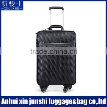 Leather Luggage Bag Carry -on PU Leather Bag Trolley With TSA Lock