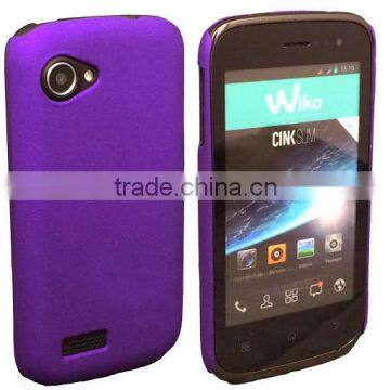 for wiko cink slim high quality purple colorful rubber painting case factory price