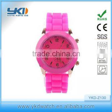 fashion silicone sport watch factory