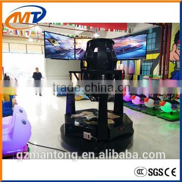 2016 Amusement Racing car Game machine /racing car Type driving simulator with 3 screens for hot sale