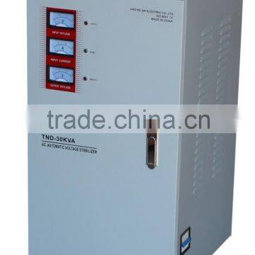 SVC 10Kva Automatic Single Phase Copper Coil Servo Motor Digital Voltage Stabilizer For Computer photo-6