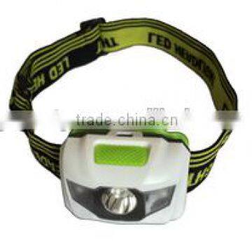 high bright battery power led red headlamp