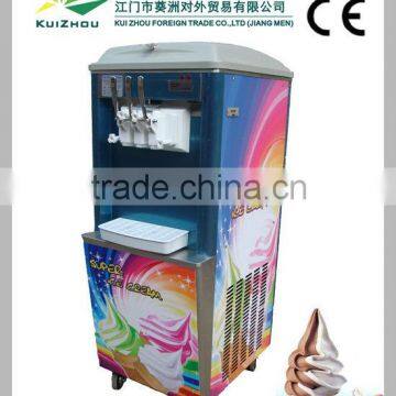 CE Approved Painted Commercial Soft Serve Ice Cream Make Machine