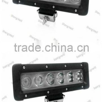 60W 10-30v DC IP67 epistar led work light ShengWell factory 12month warranty led work light offroad auto led work light 60w