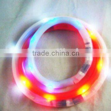 LED Glow Silicon pet Collar charm