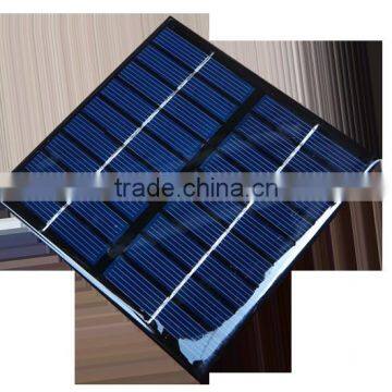 OEM 2.0W 9V Small size pet laminated mini solar panel