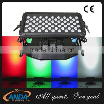 2016 new arrival high power outdoor wash light 60x10 RGBW 4IN1 led wall wash light