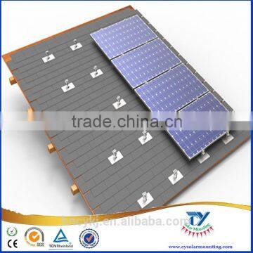 solar home asphalt shingle roof mounting system