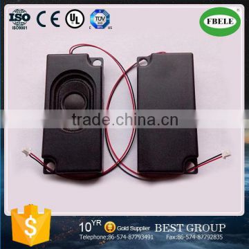 FB7033 newest 70mm 2W Box Speake rectangular with Connectors and wire Speaker ROHS (FBELE)