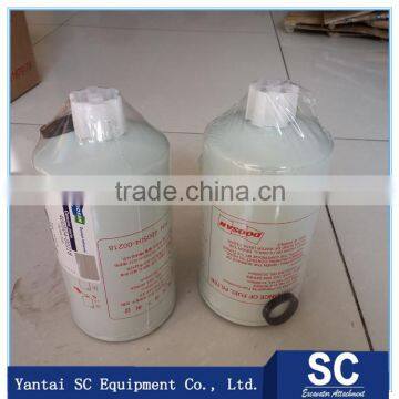 Doosan excavator fuel filter, oil filter for Doosan, air filter element