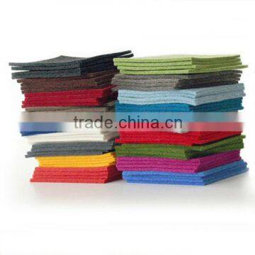 4mm Thick Nonwoven Needle Punched Colorful Polyester Felt