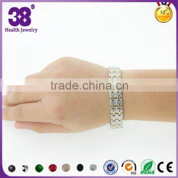 Top selling new model stress relief titanium bracelet
