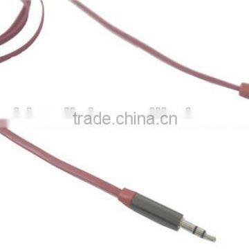 Male 3.5mm Jack to Male 3.5mm Jack L Shape Metal Shell