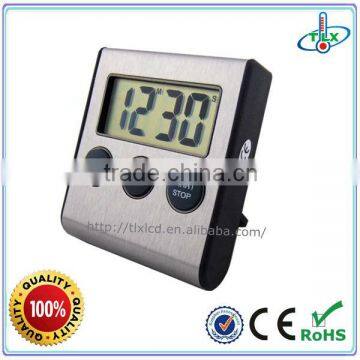 Multifunctional Digital Stainless Steel Mini Countdown Timer