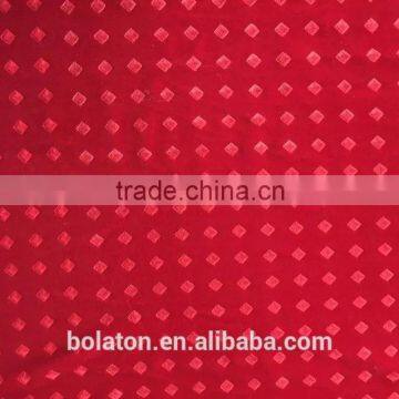 Top Quality Red Wedding Dress KS Velvet With Emboss Square Design photo-3