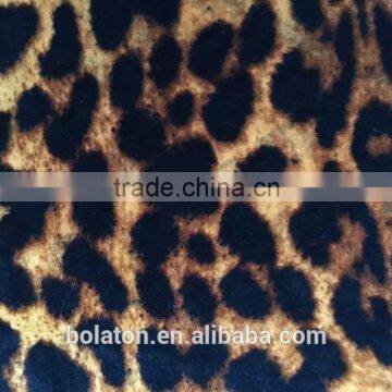 Luxury and Sexy Leopard Print With Flowers KS Velvet Fabric for Adult Age Group Garments photo-3